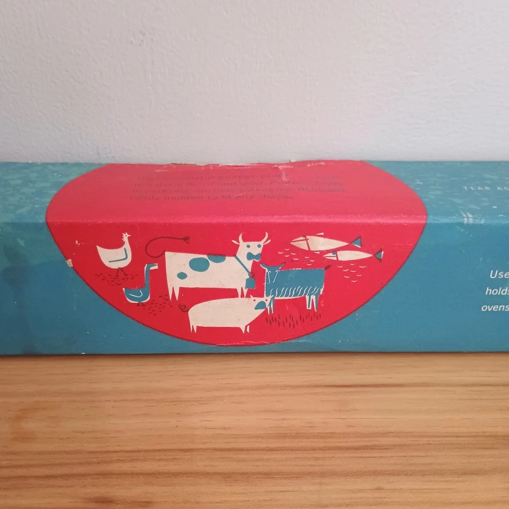 RARE Vintage Cold Spot Sears & Roebuck Aluminum Foil Wrap 50 Ft